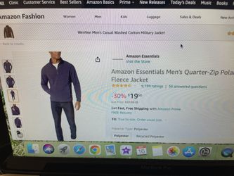 Fleece Pullover Large