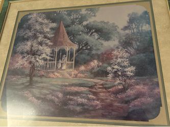 Gazebo Lithograph