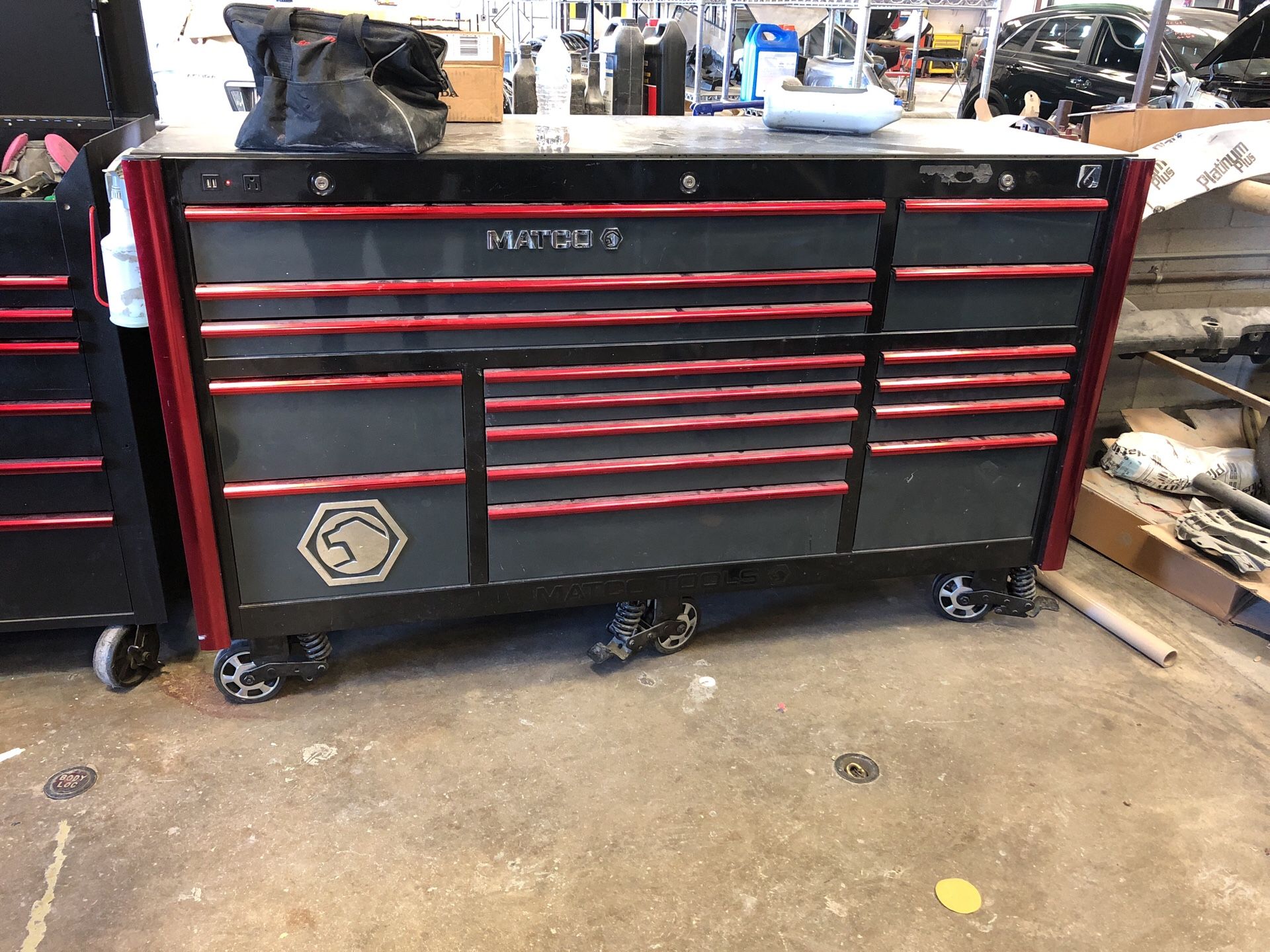 Matco 6s triple bay toolbox