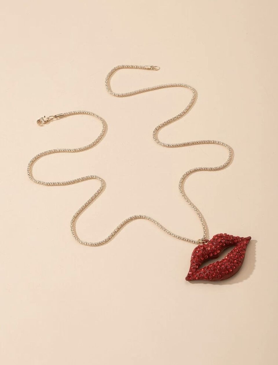 Lip Charm Necklace
