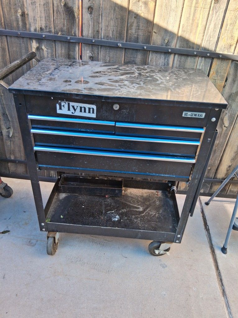US general 4 drawer toolbox  Rolling