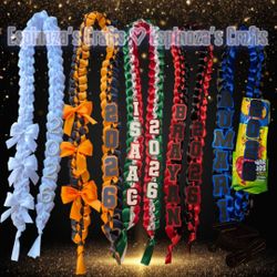 Grad lei ready for pick up