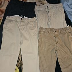 Amerian Eagle Khaki Mens Pants. $15 each Pair
