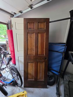 28x80 Solid wood door