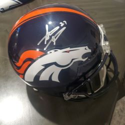 Steve Atwater Replica Aoutgraphed Helmet