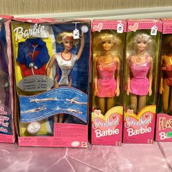 Barbie Dolls And Stamps 