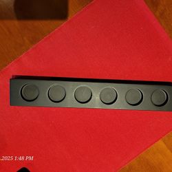 Black Wood Tealight Candle Holder