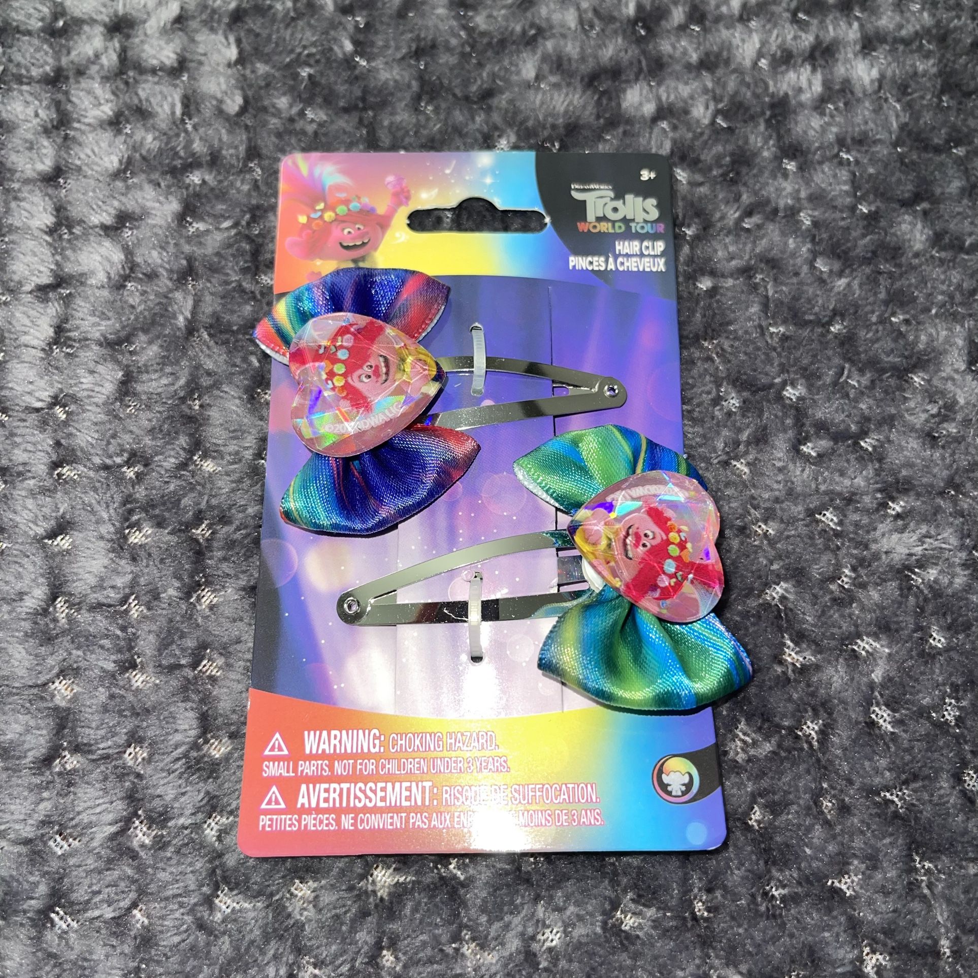 Dreamworks Trolls Hair Clips