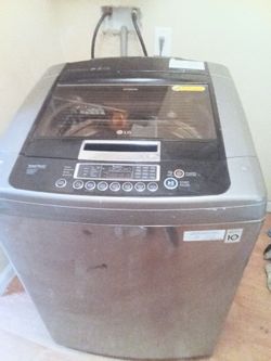 LG Smart Top Load Washing Machine AND Matching Dryer