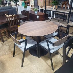 Mid Century Modern Style Dining Set (New)