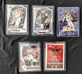 NBA Victor Wembanyama Michael Jordan All Star legends 5 card lot