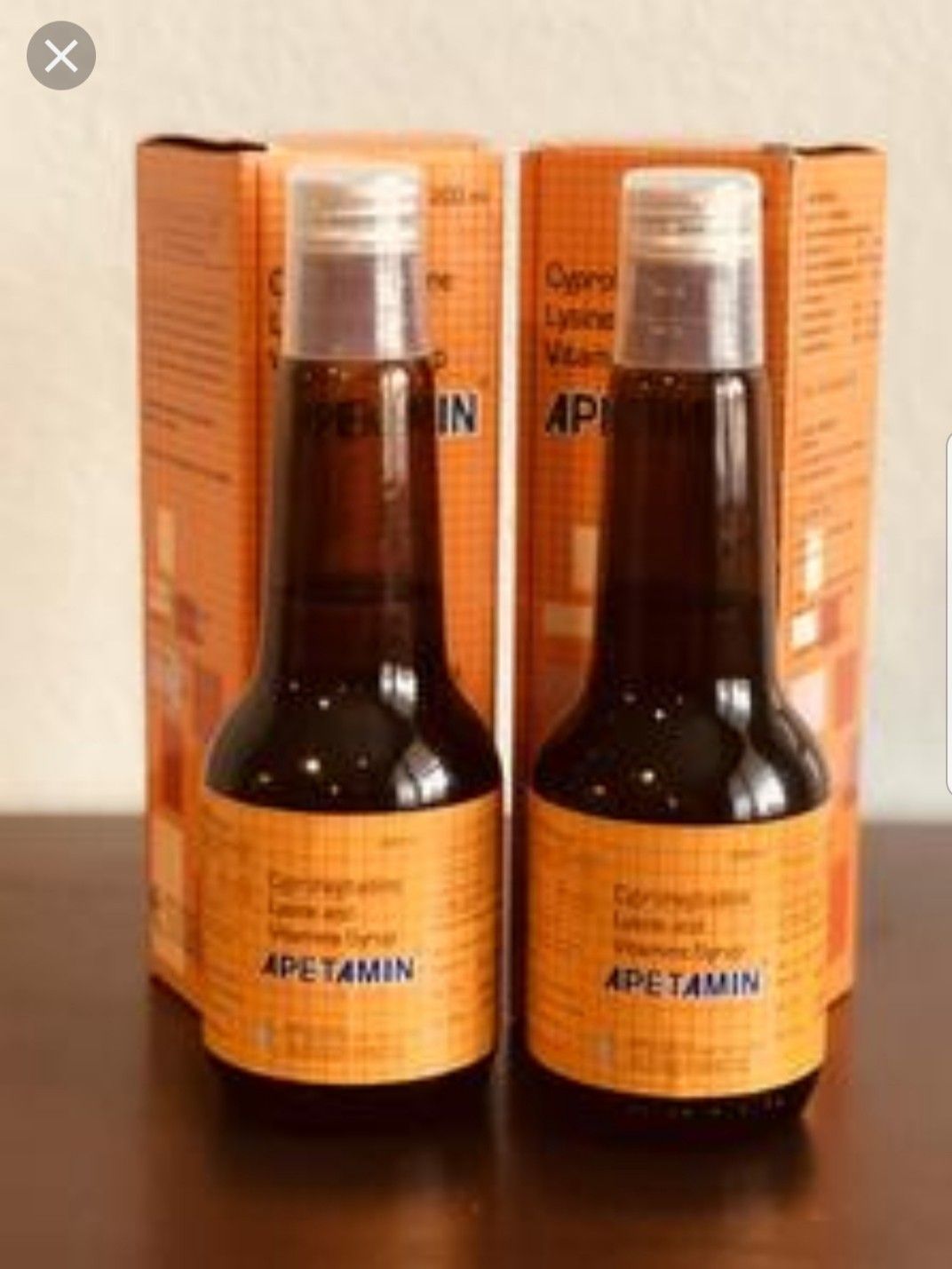 APETAMIN SYRUP 200ML 1 WEEK SUPPLY( 1 BOTTLE )
