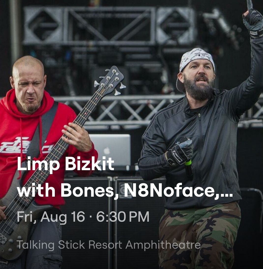 Limp Bizkit Lawn Ticket