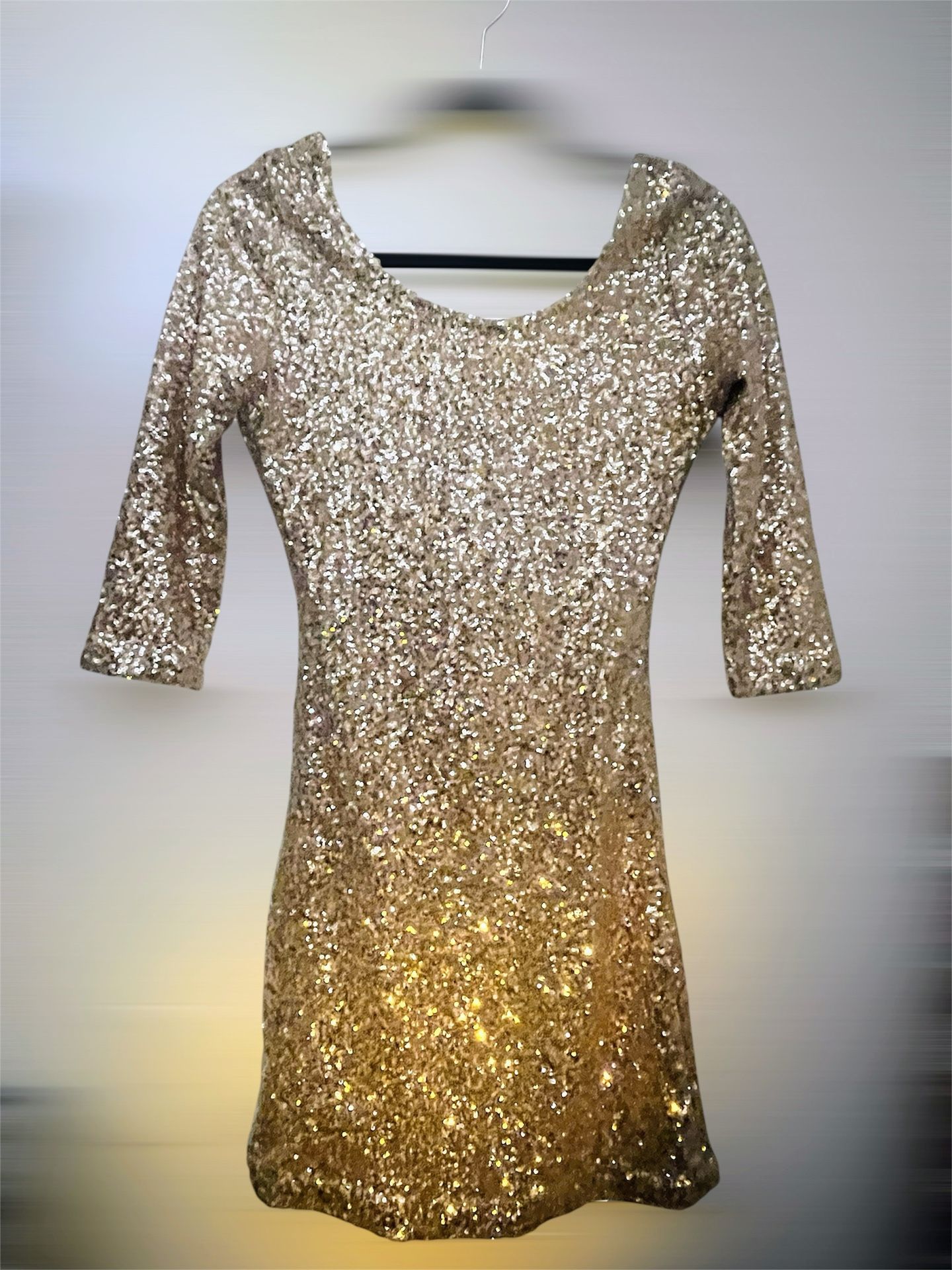 New with tags gold sequins dress NWT Forever 21