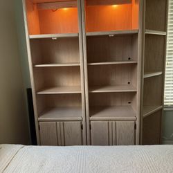 Four Sections Of Shelving