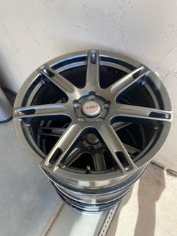 Scion TC TRD sport racing wheels 19 in