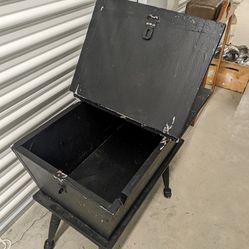 Vintage Sewing Cabinet Great As A Side Table Or Lamp Table