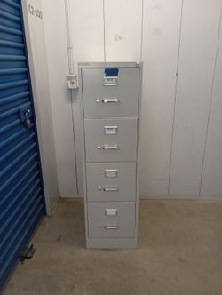 Solid Metal File Cabinet With Key Letter Size $70 each