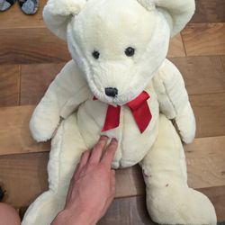 White Teddy Bear Plush
