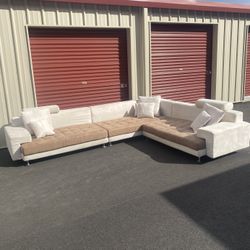 Huge Beautiful Diana Sectional Couch 