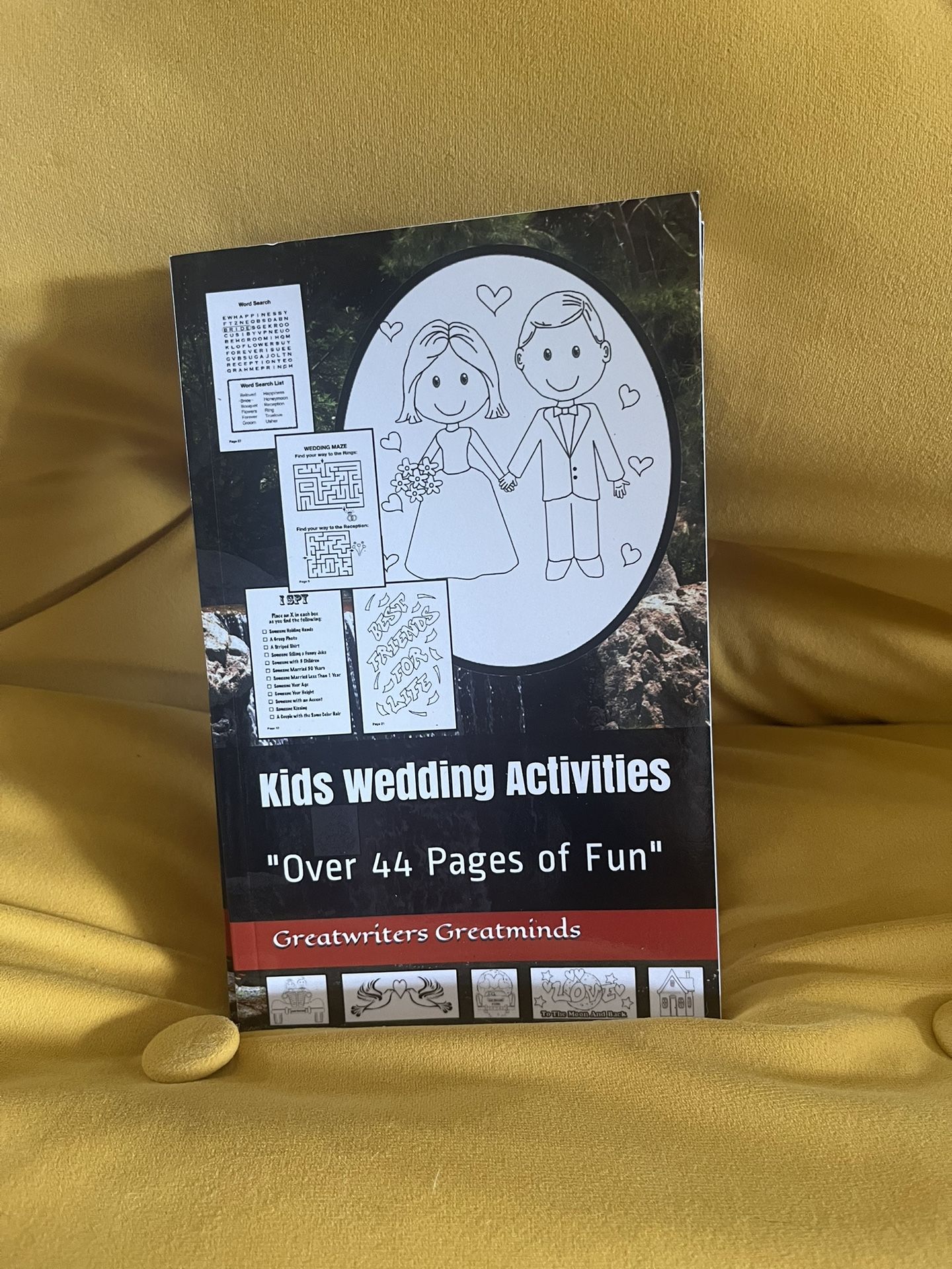 Kids Wedding Activity Books 