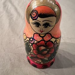 Authentic Russian Nesting Dolls - 5 Piece Set