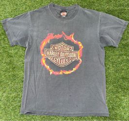 Vintage Rare Harley Flame Shirt