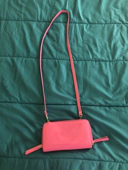 Pink Messenger Bag