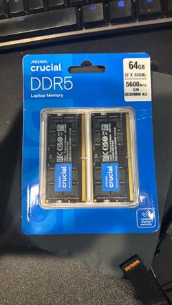 Crucial DDR5 Ram 64GB 2x32GB