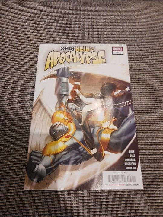 X-men Heir Of Apocalypse #3 Marvel Prh Comic Book 2024 CVR by Akande, Dotun B&B