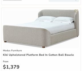King bed and mattress included