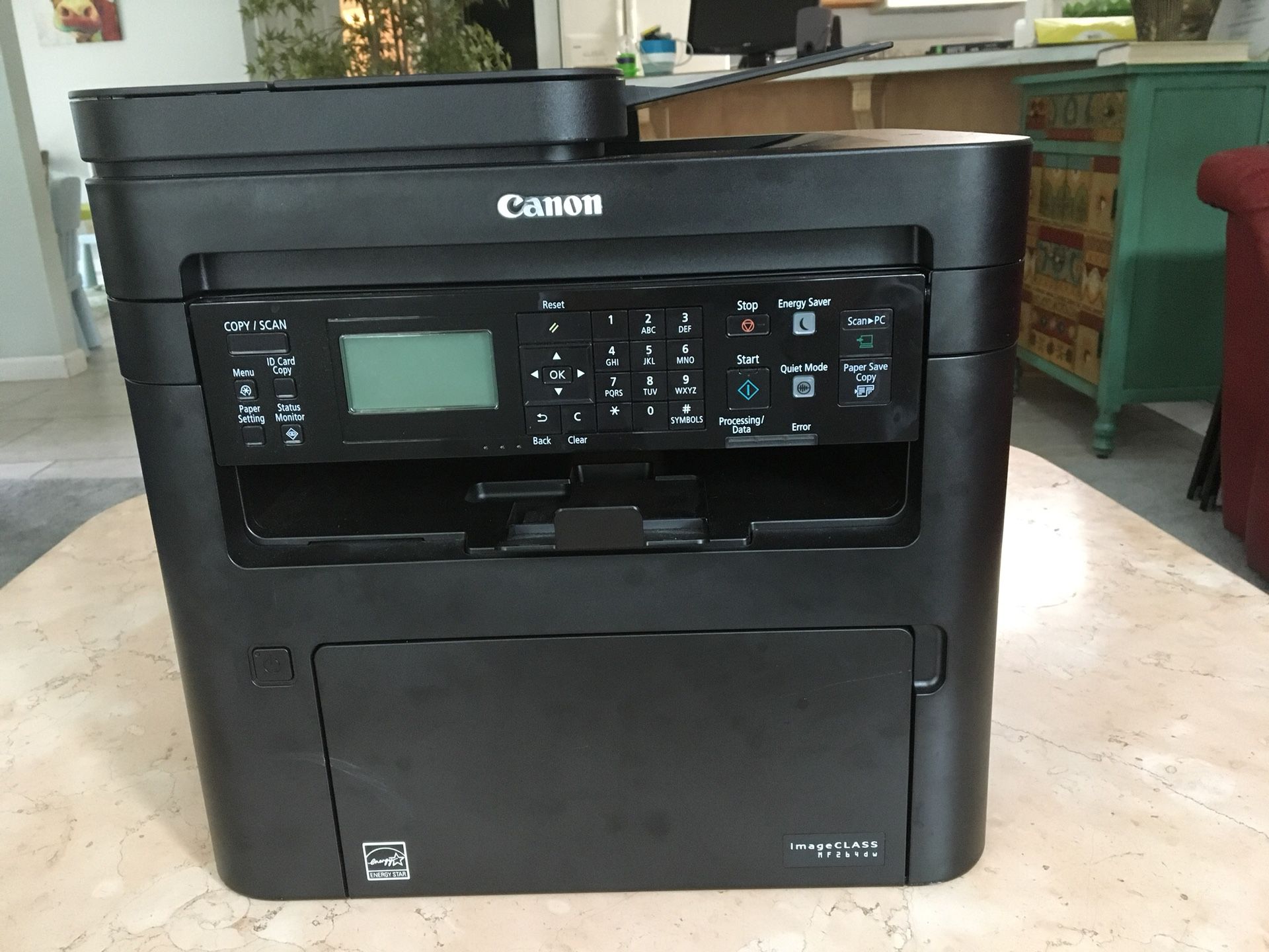 Canon B&W Laser Printer/Scanner w/ nearly full cartridge