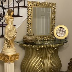 Very  Gorgeous Console with the mirror