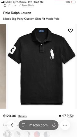 Big pony polo shirt