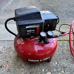 Porter Cable 6 Gal Pancake Air Compressor 