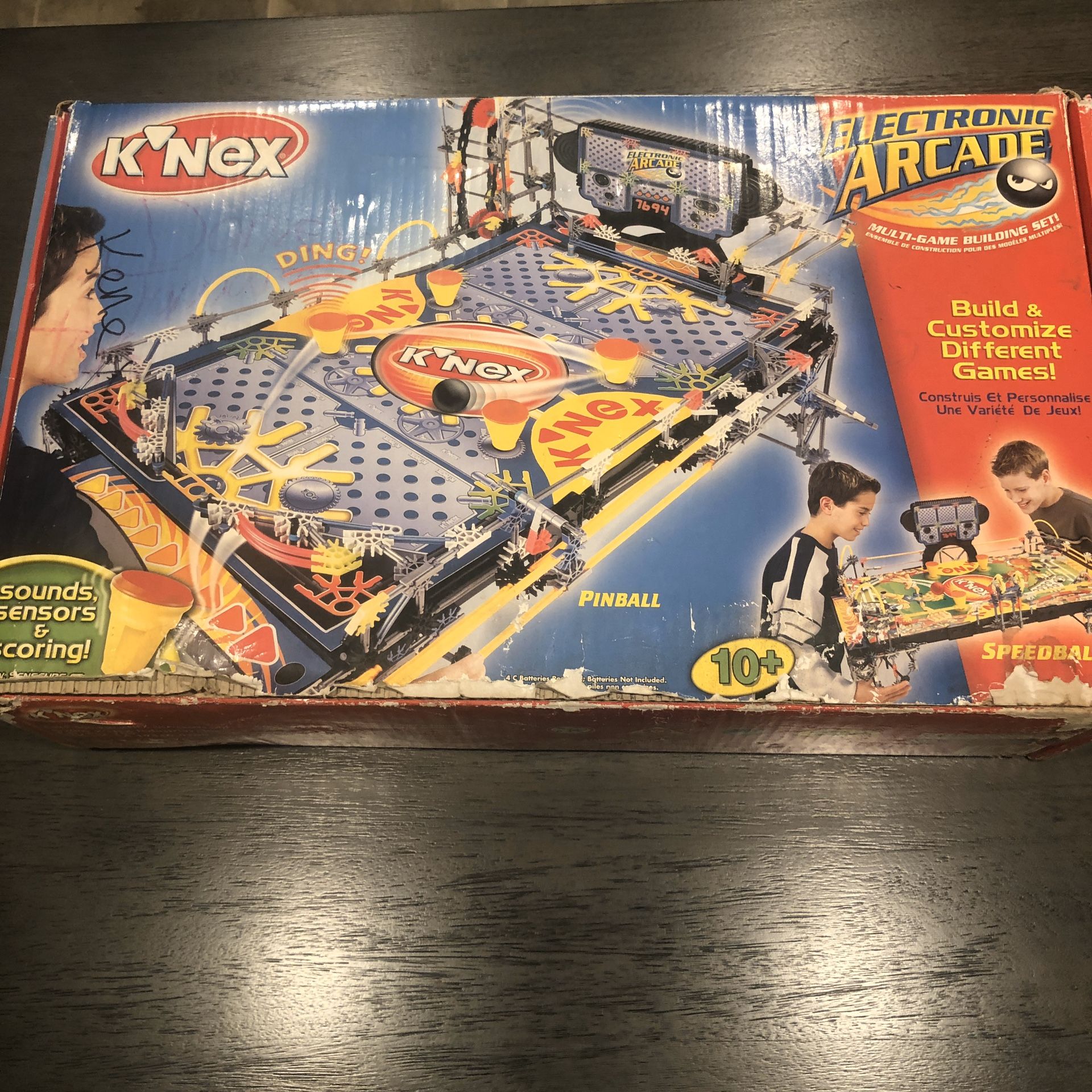 2002 K'NEX - Electronic Arcade Pinball Multi