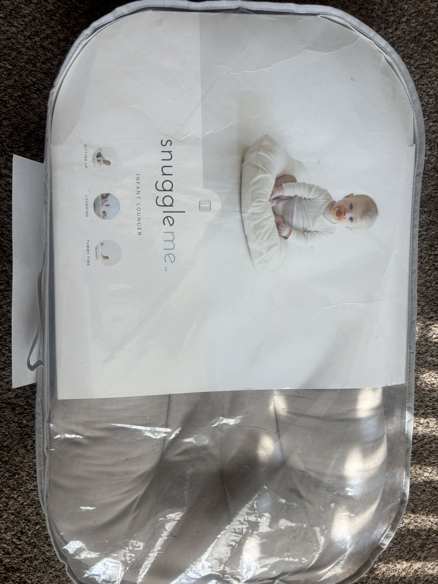 Snuggle Me Organic Baby Pillow
