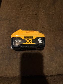 DeWalt 20V MAX XR 6Ah Battery