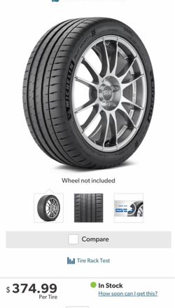 MIchelin pilot sport 4s 275/35/19