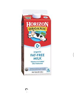 Organic milk