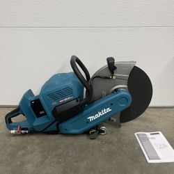 Makita 80-Volt max XGT (40V max X2) Brushless Cordless 14 in. Power Cutter, AFT (Tool Only $1589 plus tax at Home Depot  New  never been used 