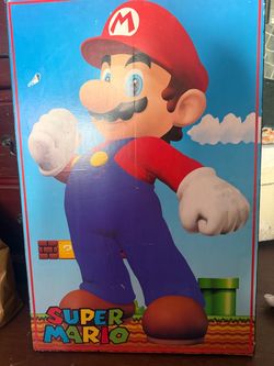 Super Mario Wood Frame
