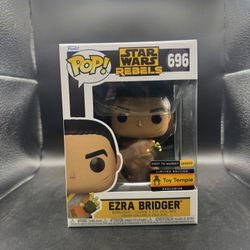 Funko Star Wars Rebels Ezra Bridger #696 Toy Temple First To Market Excel W/ Pro
