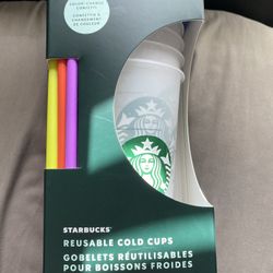 Starbucks  Color Change Confetti Cups 