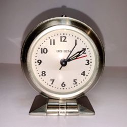Vintage Big Ben Classic Alarm Clock 1211, Working Good 