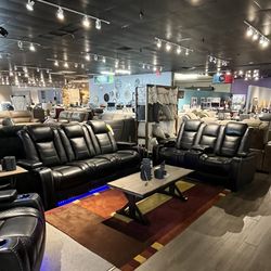Power Reclining Sofa And Loveseat