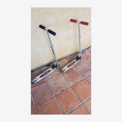 Two Razor Folding Kick Scooters - $30 Pair / $20 Each