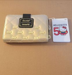 HELLO KITTY 50TH ANNIVERSARY LOUNGEFLY  WALLET