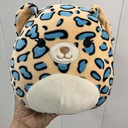 Squishmallows Liv the Leopard Plush Pillow Kellytoy 8” Stuffed Animal Toy