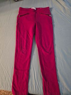 Beautiful toddler jeggings, size says 8 butfits like 4-5